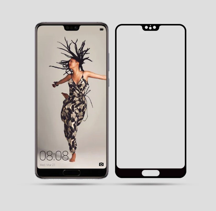 Закаленное стекло для Huawei P20 pro 2 шт. Защита экрана Lite Защитное P20Lite с полным