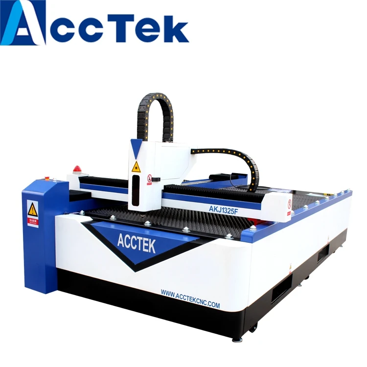 ACCTEK 1325 волоконный станок для лазерной резки с Raycus 500 Вт Генератор опционально 3 мм