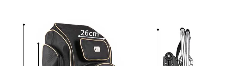 Стул для рыбы из алюминиевого сплава, стул для кемпинга, Многофункциональный складной стул для рыбалки