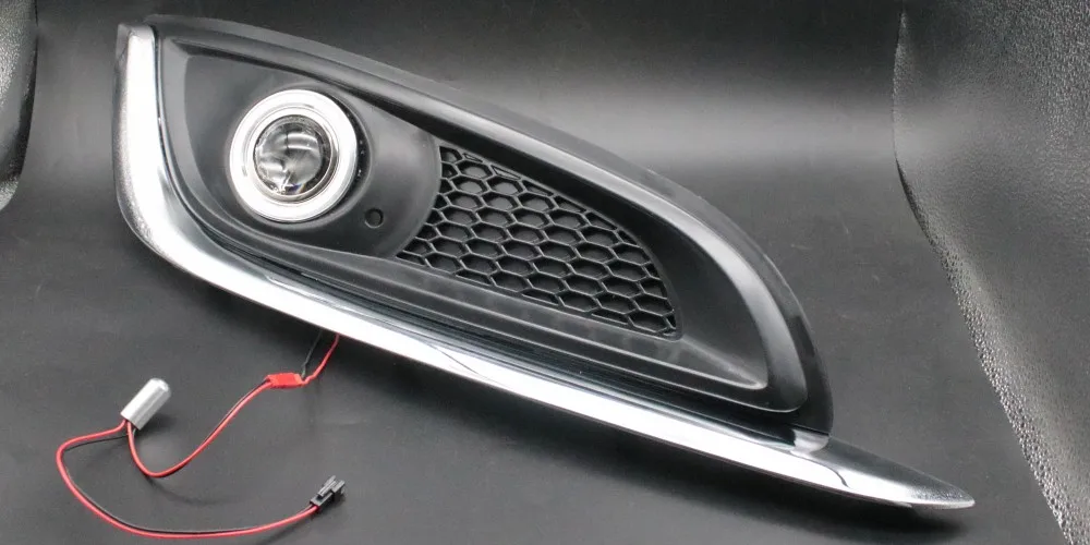 EeMrke для Opel/Vauxhall Holden Insignia ангельские глазки DRL дневные ходовые огни Tagfahrlicht галогенные H11 55 Вт Противотуманные фары комплекты