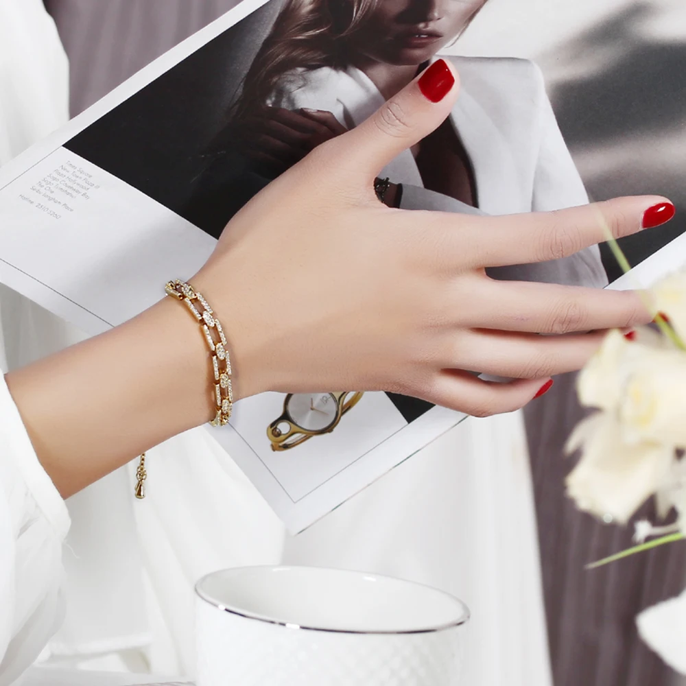 Женский браслет с регулируемым размером элегантные браслеты|bracelet fashion|bracelet