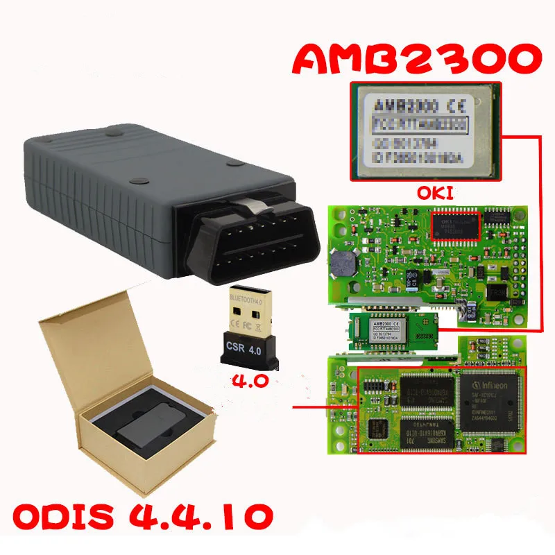 ODIS V4.4.10 VAS 5054a AMB2300 bluetooth 4 0 с чипом OKI 5054 автомобильный диагностический инструмент