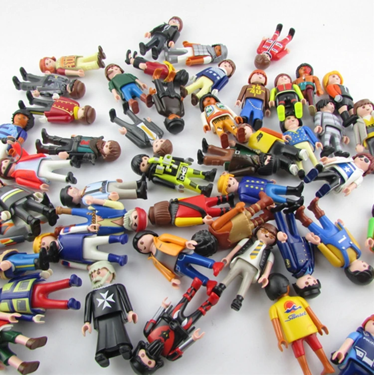 5 шт. игрушки Playmobil набор оригинальных мини фигурки Rider Пираты Карибского моря