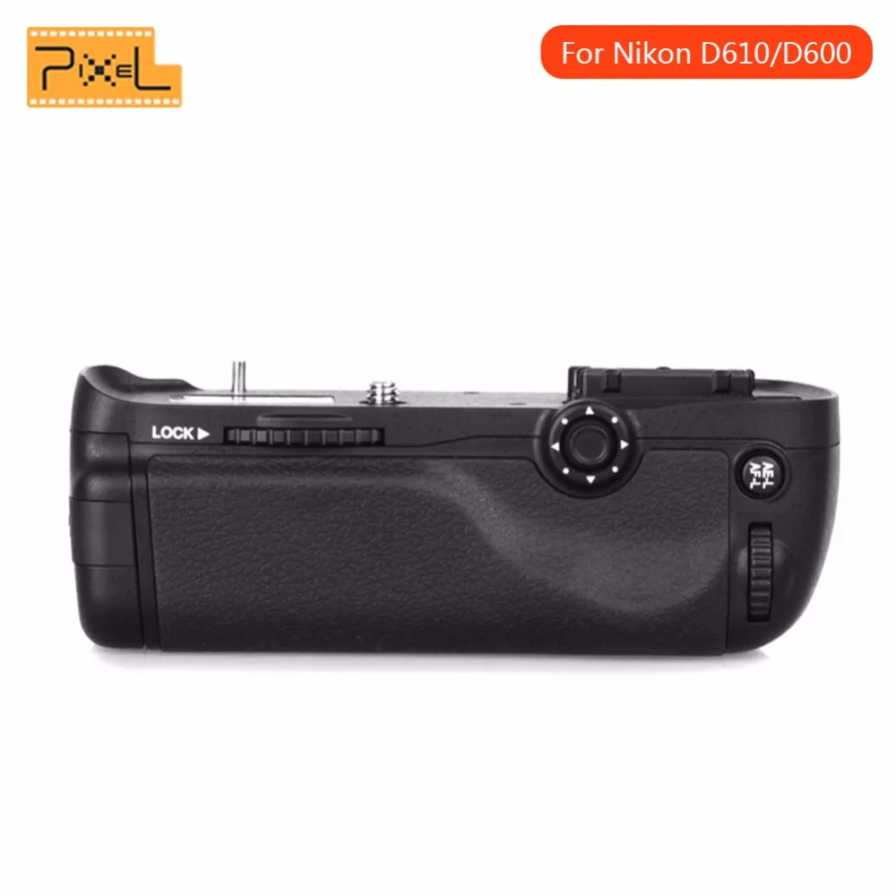 Pixel Vertax D14 вертикальный держатель для аккумулятора MB Замена Nikon D600 D610 DSLR камера