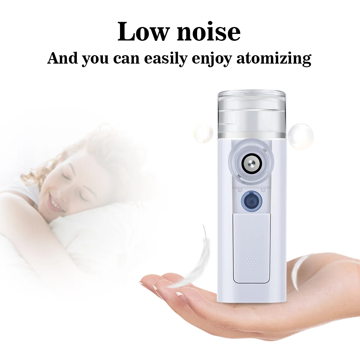 USB Перезаряжаемый Ультразвуковой ручной ингалятор распылитель увлажнитель