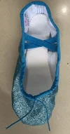 Blue Yukigaga стиль для женщин дамы девушки Бальные Свадебные вечерние современные с закрытым носком блеск a17d - Цвет: Blue