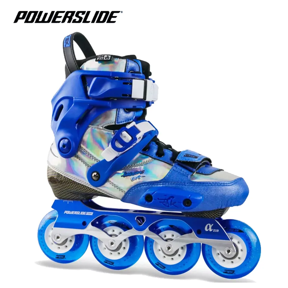 Оригинальные детские роликовые коньки Powerslide EVO из углеродного волокна
