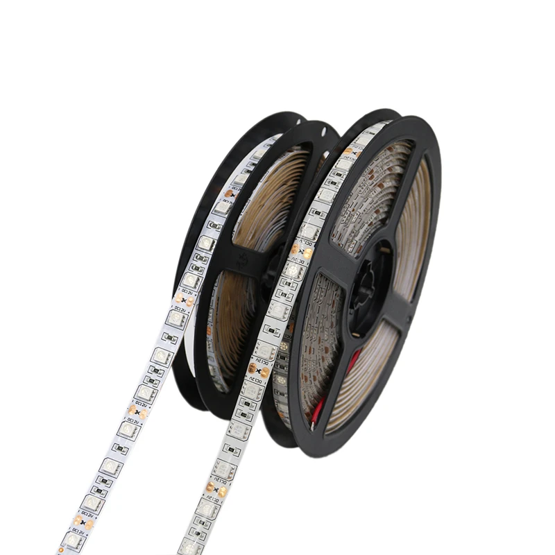 5050 SMD чип УФ светодиодный светильник 60 Светодиодный s/m DC12V водонепроницаемый/не