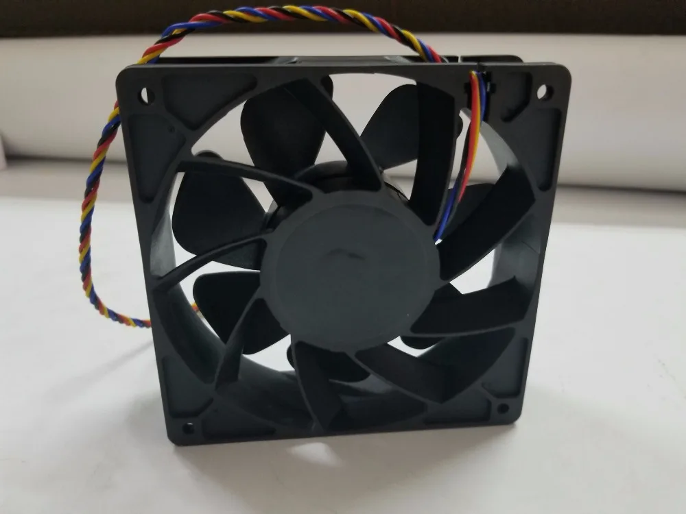 Вентилятор Bitcoin Miner 12 см PWM вентилятор для AntMiner S9 S9j T9 + L3 D3 A3 V9 Z9 Mini E3 X3 WhatsMiner M3 мощный