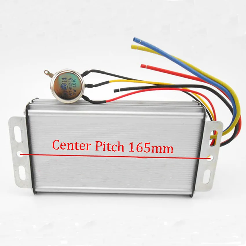 ШИМ контроллер скорости двигателя постоянного тока 12V24V36V48V бесступенчатый