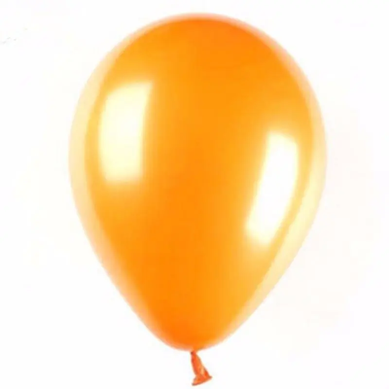 25,50, 75100 шт на свадьбу и День рождения Baby Shower вечерние жемчужные латексные шары 12" - Цвет: Оранжевый