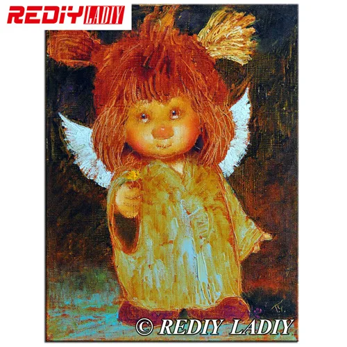 RF79008 REDIY LADIY мозаичный узор полная квадратная Алмазная Вышивка темно-синий мальчик алмазная живопись наборы вышивки крестиком Ангел Стразы живопись - Цвет: RF79008