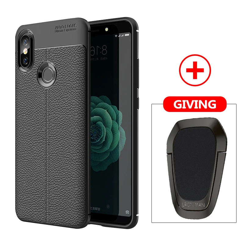 Чехол из углеродного волокна для Xiaomi mi A3 A2 Lite 9 SE 9T Pro 8 Автомобильный держатель металлическое кольцо чехол для Xiao mi Red mi Note 8 7 6 5 6A 7A 8A