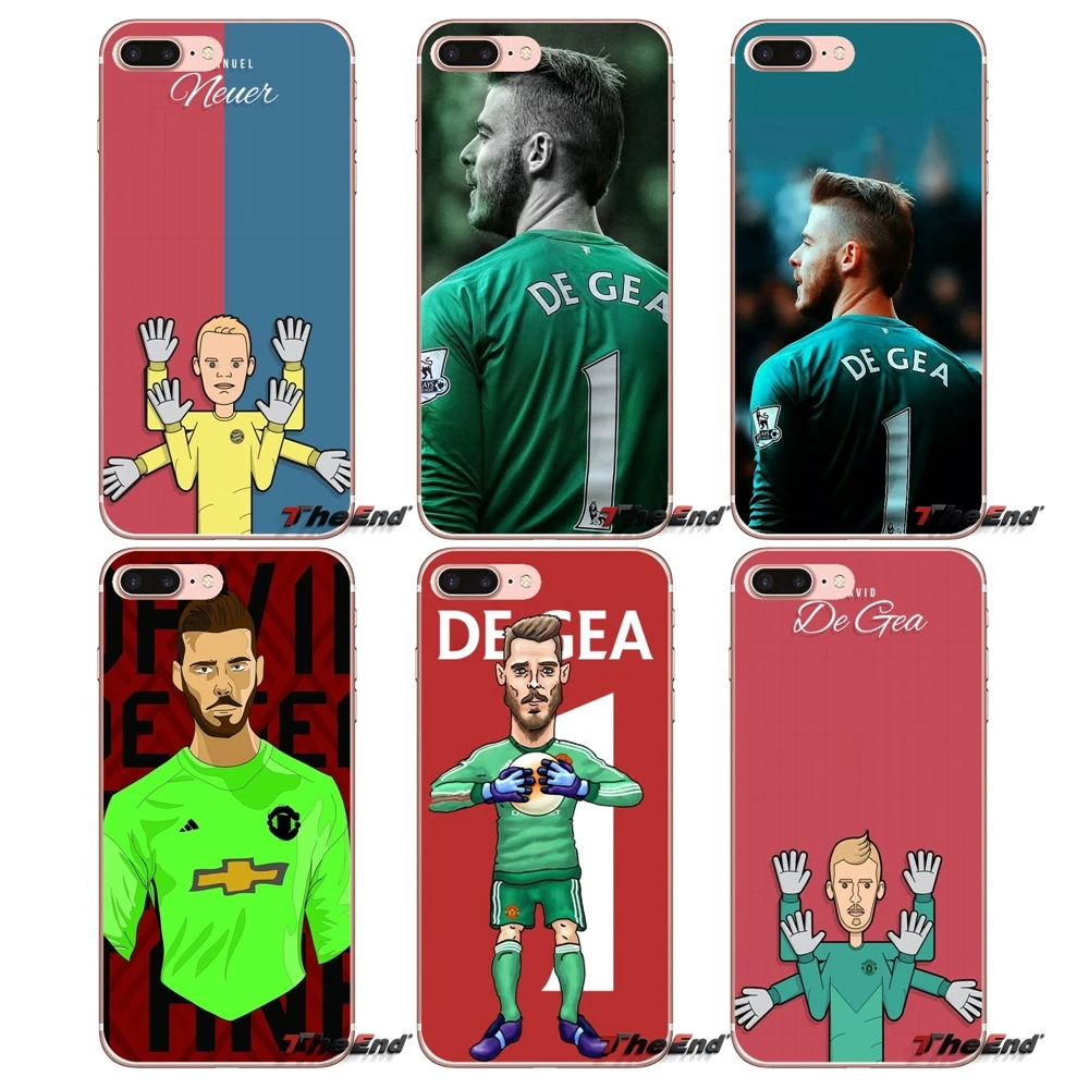 Для Huawei P Smart Y6 P8 P9 P10 Plus Nova P20 Lite Pro Mini 2017 SLA L02 L22 2i силиконовый чехол для goalkeeper David De Gea