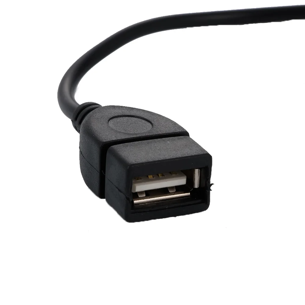 3 5 мм Штекерный разъем к USB 2 0 гнездовой AUX звуковая штепсельная вилка расширение