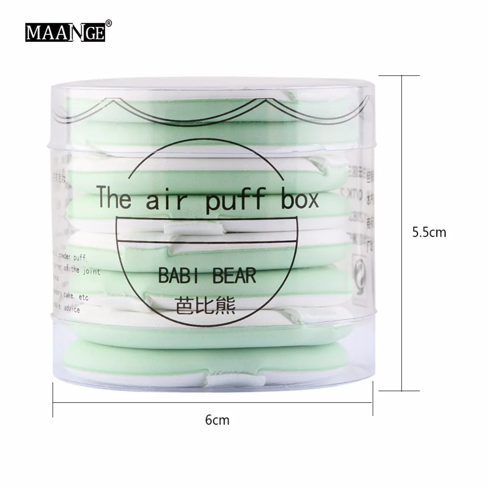 Спонж для макияжа MAANGE 8 шт./компл. косметическая пуховка женщин женская косметика