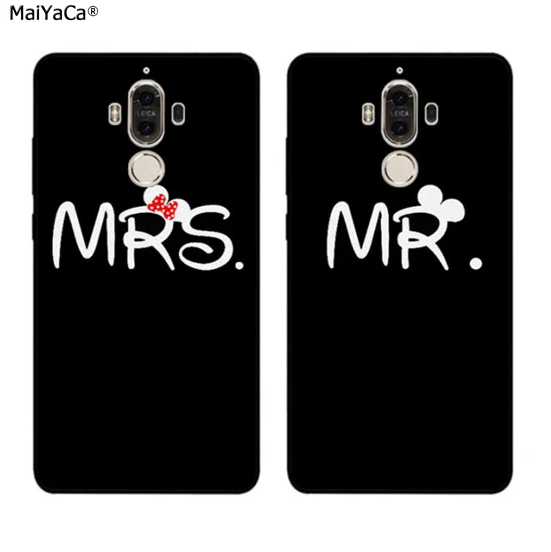 Чехол BFF с надписью best friends mr. love mrs. для телефона Huawei P20 P30 Pro lite P10 plus P9 Mate 10 20 pro Honor view