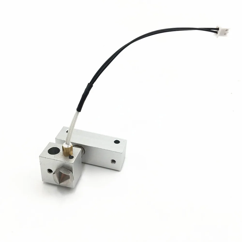 MK10 экструдер Hotend комплект с M3 Hex термистор установлен для DIY WANHAO Дубликатор I3 PLUS 3d