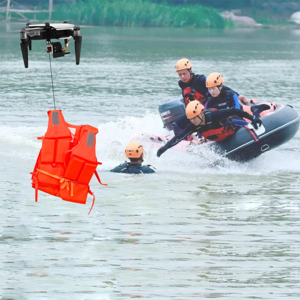 DJI Mavic AIR Drone устройство сброса воздуха Система дистанционного доставки Thrower Полезная нагрузка Drop Refit Pack для DJI Mavic Air