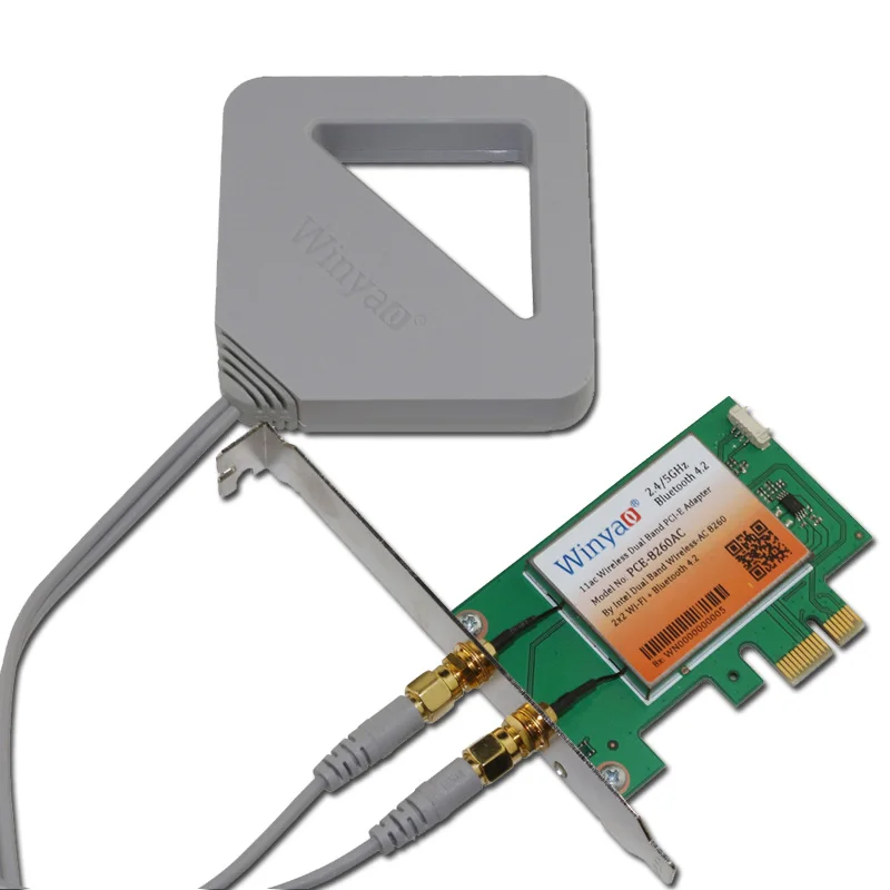 Winyao PCE 8260AC PCI E X1 Desktop 2 4/5 ГГц двухдиапазонный адаптер беспроводной сетевой карты NIC