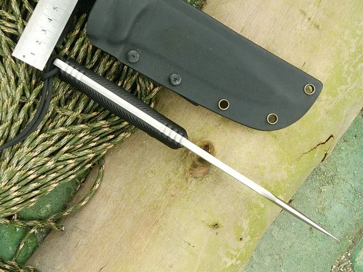 Высококачественный стальной прямой нож D2 охотничий высокой твердости уличный