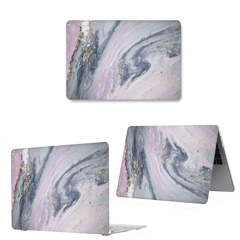 Новый чехол для ноутбука с мраморным рисунком Apple Macbook Air Pro Retina Touch Bar 11 12 13 15 дюймов