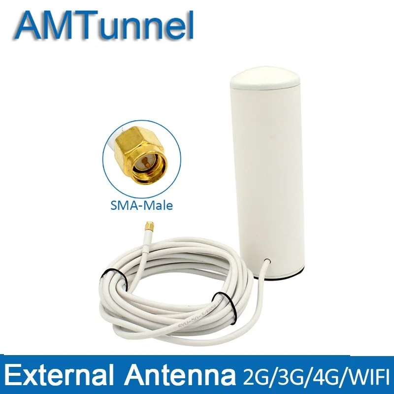 4G антенна 2 4 ГГц 3G SMA усилитель маршрутизатора с кабелем длиной 10 м 12dBi для сигнала