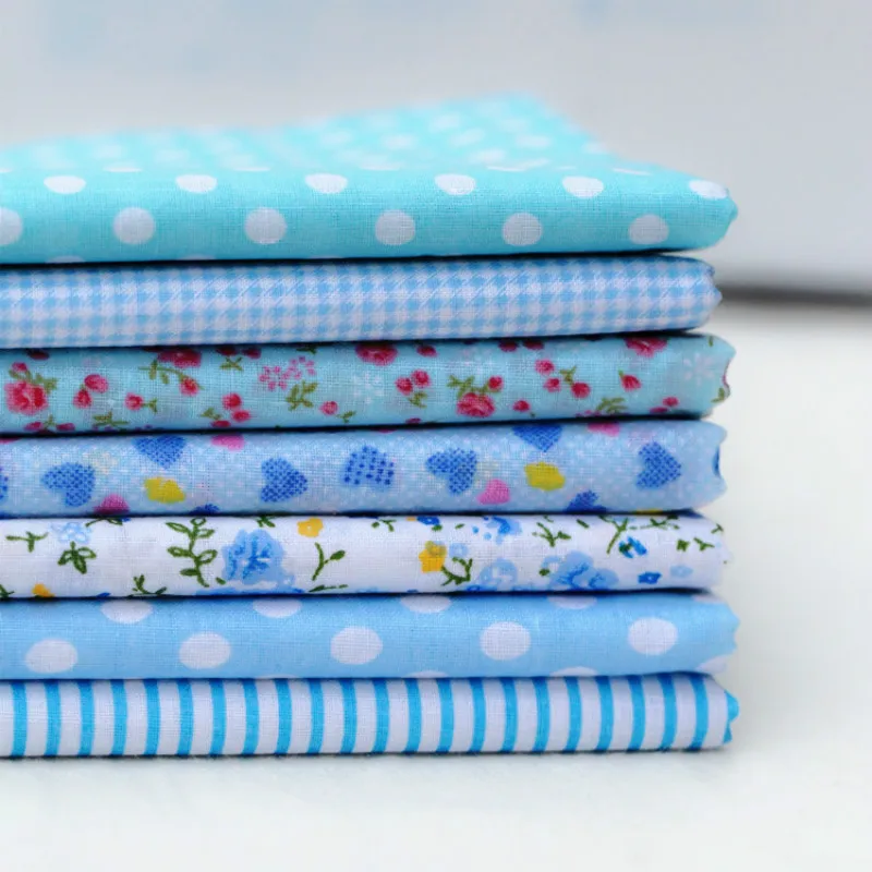 Хлопчатобумажная ткань в стиле пэчворк 7 шт./лот | Дом и сад