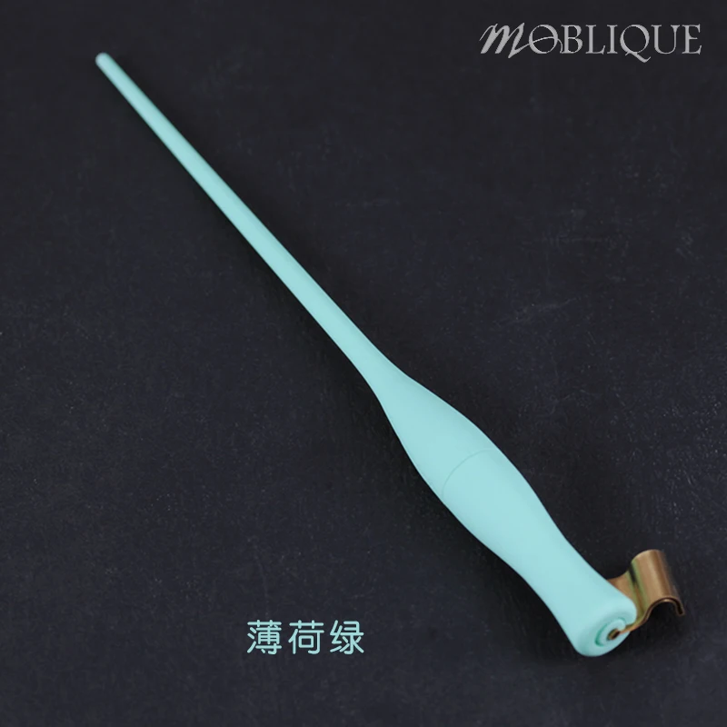 Английская ручка для каллиграфии Moblique Round Gothic Straight Bar Diagonal Bar может использоваться для хранения перьев - Цвет: 2