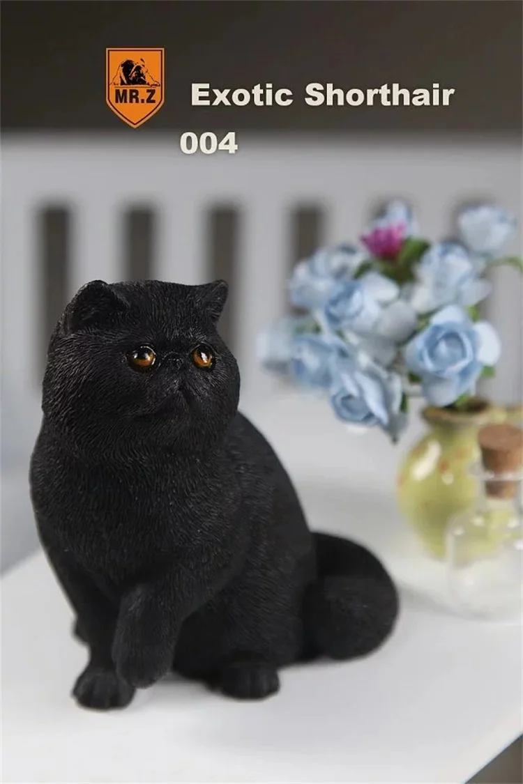 MR. Z серия «животные» № 8 1/6 экзотические короткошерстной кошки персидская кошка Гараж Комплект для детей возрастом от 1" фигурку сцена DIY украшения автомобиля