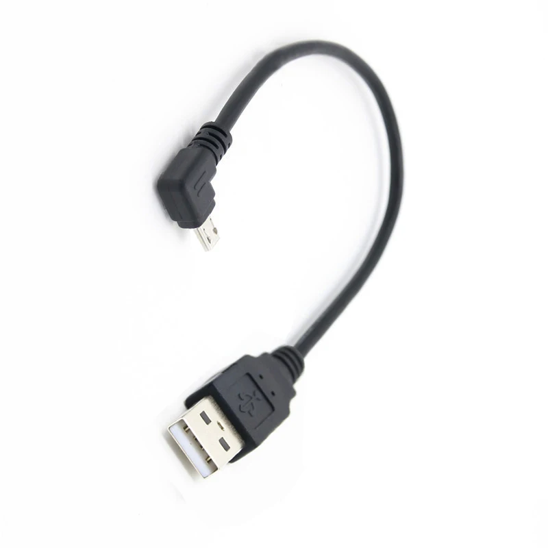 Новинка хит продаж 0 25-1 5 M USB 2 AM-Micro правый изгиб для зарядки телефона Pin Кабели