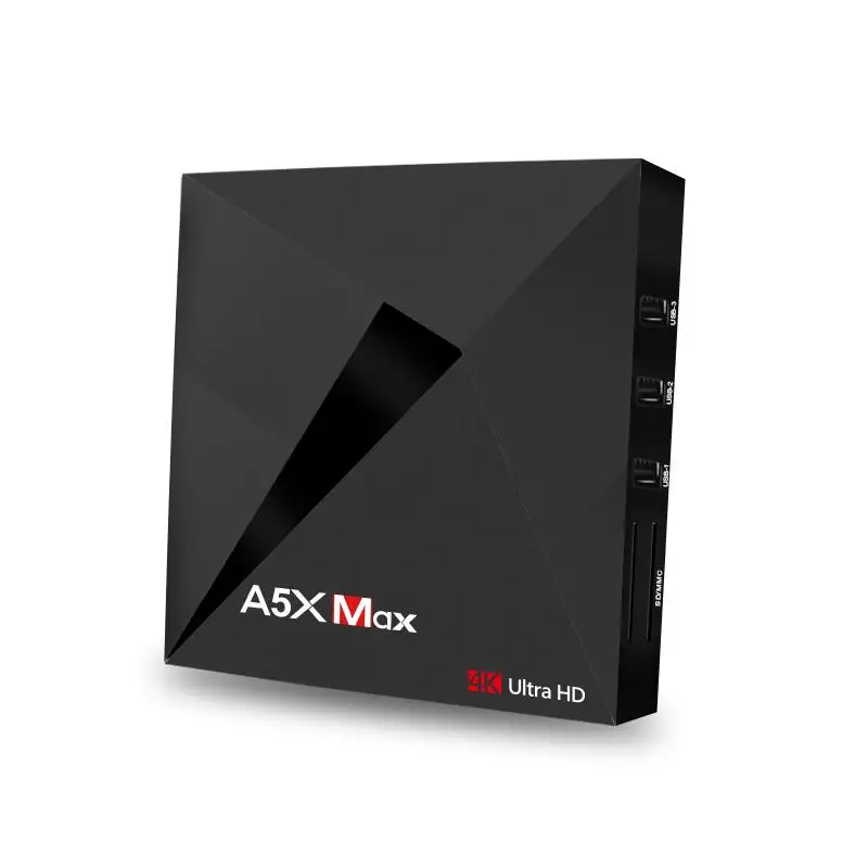 Приставка Смарт ТВ A5X Max Android 2017 Rockchip RK3328 4 ядра + 16/32 ГБ|smart tv box|android boxtv box |