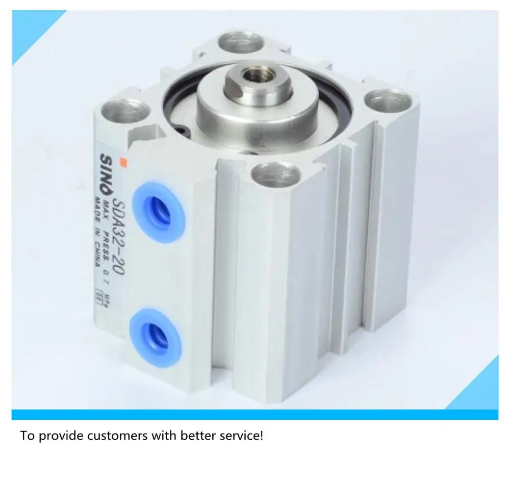 Детали для пневматического цилиндра SDA32-5 В переменного тока 50-10 40-30 SDAS32-75 SDA63-40