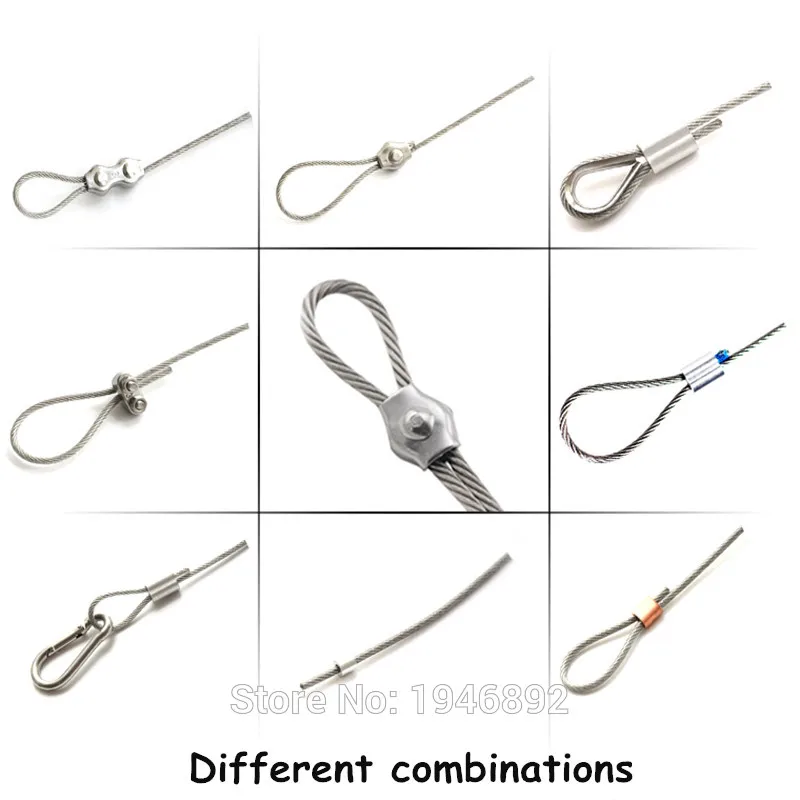 10 м/лот 3 мм высокопрочная проволочная веревка из нержавеющей стали растяжимый