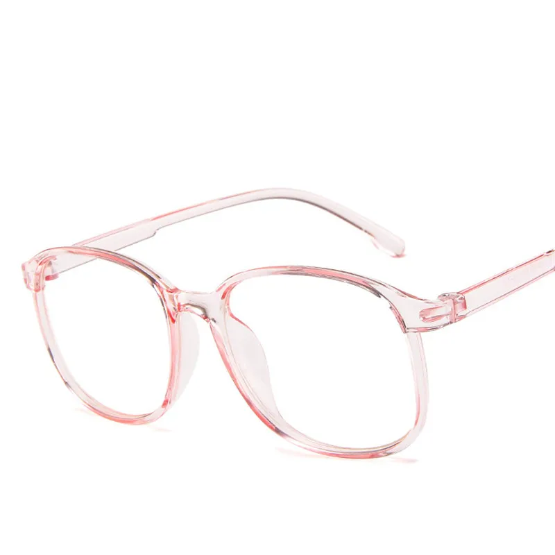 

Higodoy 2020 new glasses frame fashion design ladies pink computer glasses frame classic retro men optical prescription glasses
