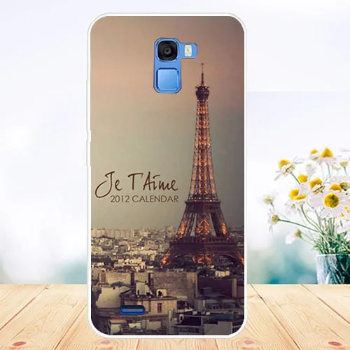 Для Oukitel K5000 чехол s Мягкий ТПУ Волк тигр филин роза рисунок задняя крышка для
