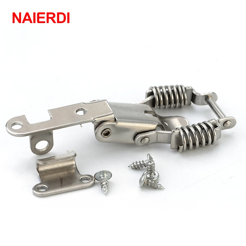 NAIERDI J108B коробки для шкафа из мягкой стали замок с защелкой 67*24 Пружинные защелки