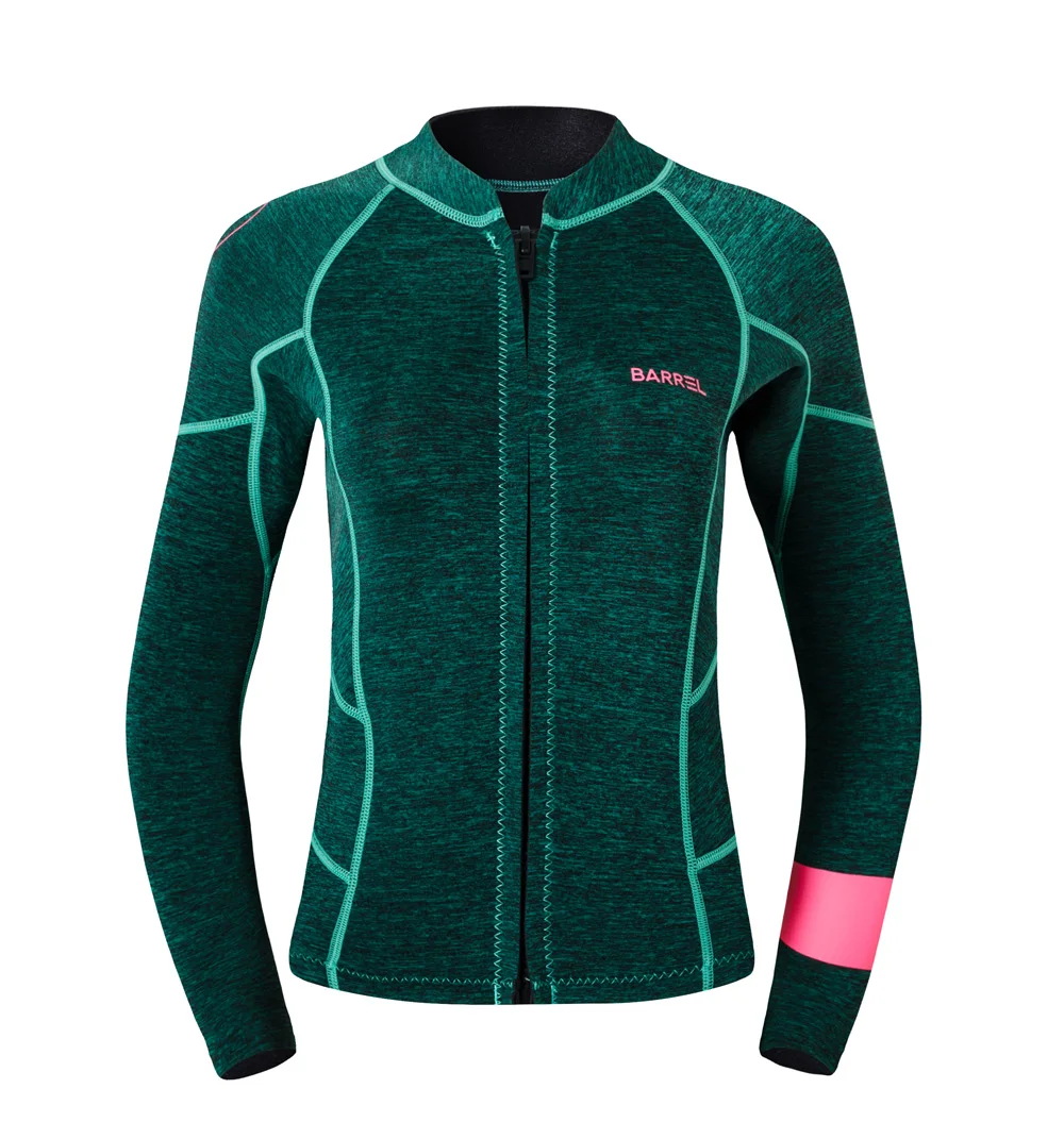 2 мм неопреновый гидрокостюм Дайвинг куртка Длинные рукава куртка|wetsuit jacket|long sleeve