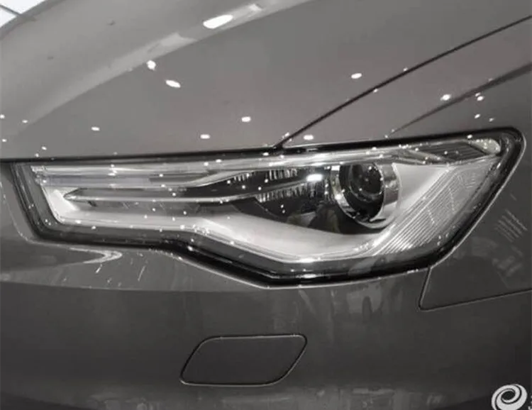 Для Audi A6L C7 2012 2013 Крышка передней фары крышка лампы оболочки фары прозрачный абажур объектив