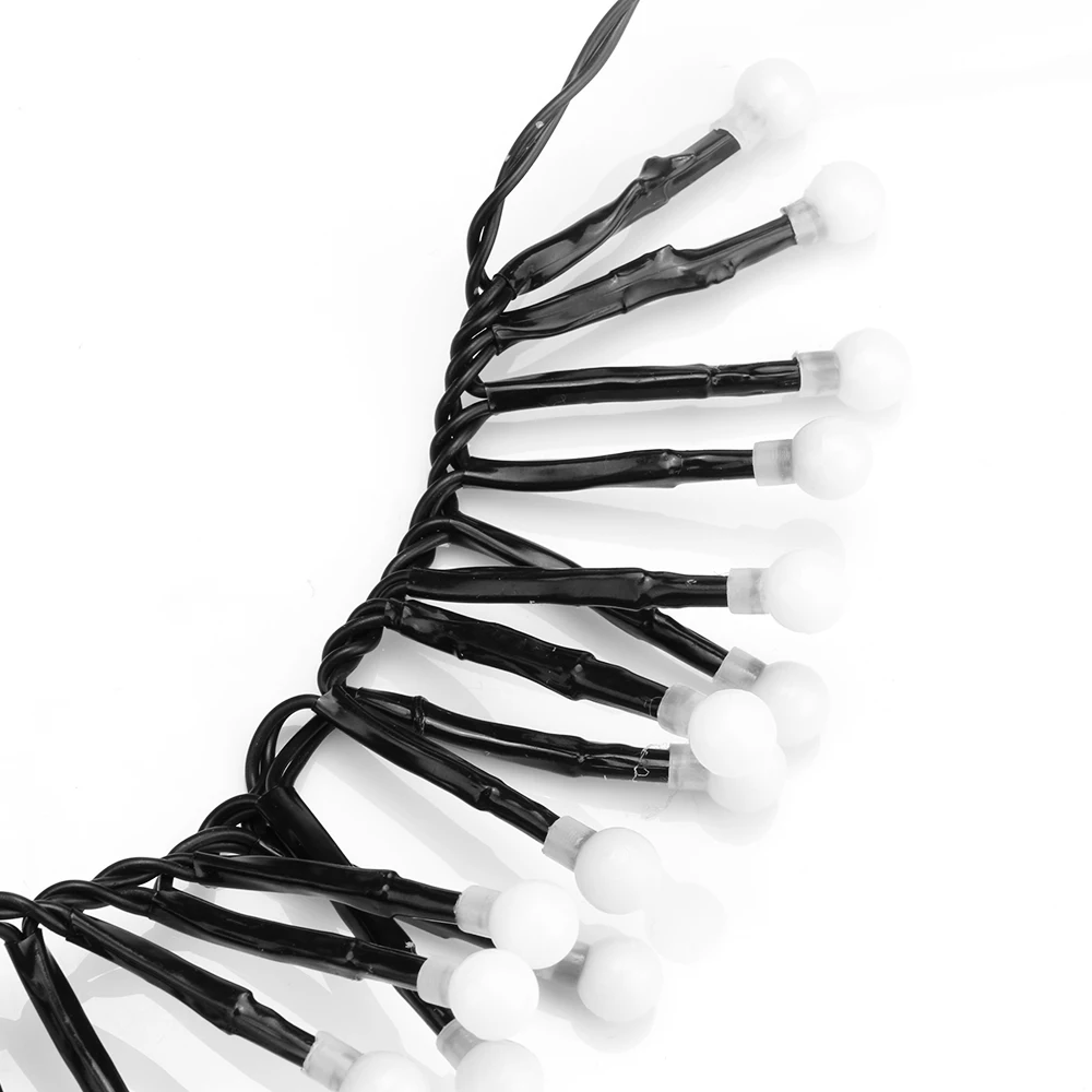 гирлянда новый год Романтический Двойной Цвета свет шнура 3 м/9.8ft 400 LED розовый и