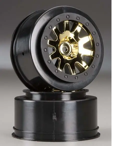Колесо HPI Racing 106203 MK.10 V2 Gold 4 5 мм офсет (2) RTR Blitz / Flux | Игрушки и хобби