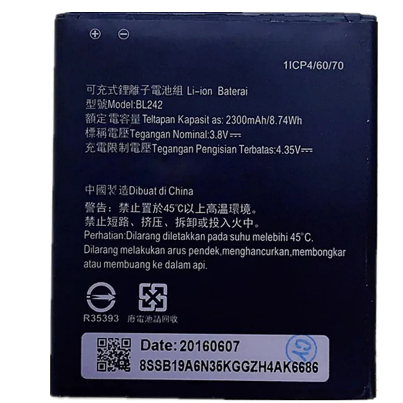 BL 242 BL242 Батарея для lenovo K3 K30-W K30-T A6000 A3860 A3580 A3900 A6010 A6010 плюс Аккумуляторы для мобильных телефонов