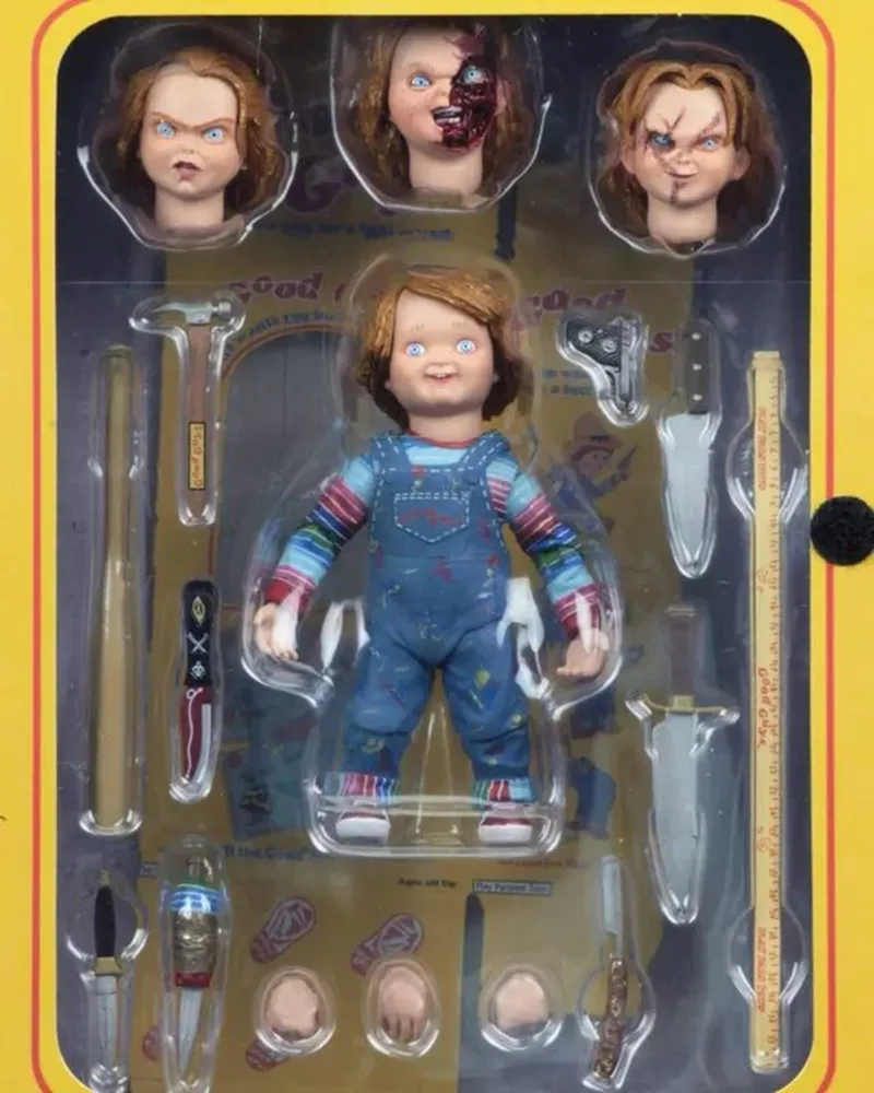 10 см NECA Good Guys Childs PlayUltimate Чаки ПВХ экшн-фигурка Коллекционная модель игрушка