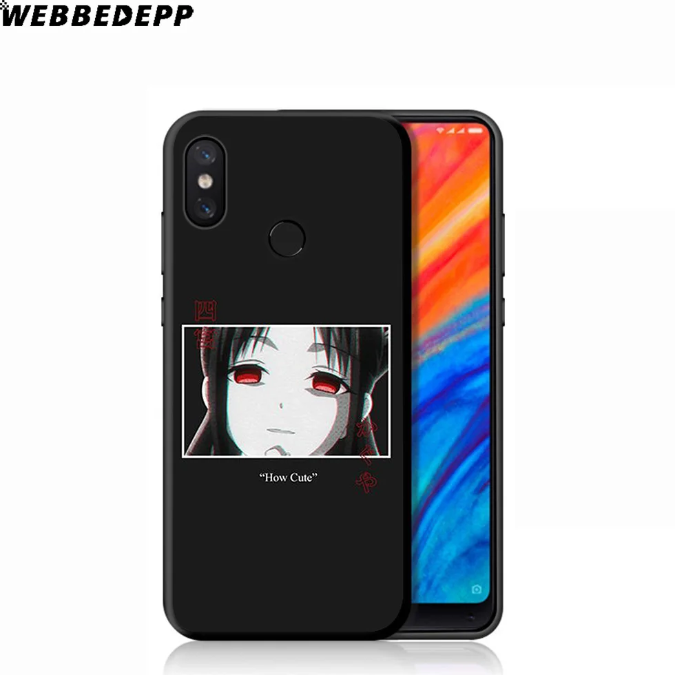 WEBBEDEPP мягкий чехол для девочки с аниме милыми лицами Xiaomi Mi 9T 9 8 SE 6 A1 A2 A3 Lite MiA1 MiA2 MiA3 F1