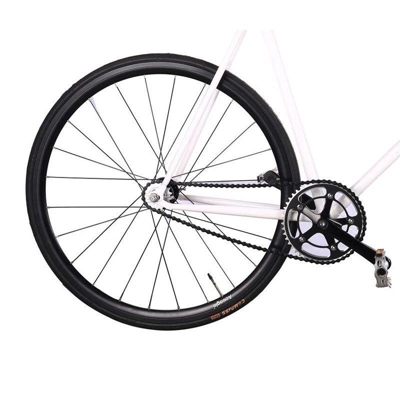 Fixie велосипед стальная рама 700C трек велосипед односкоростной 52 см 56 см 58 см 60 см fixie Велосипед Винтажный DIY рама