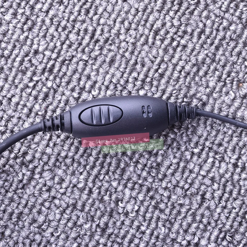 Универсальные черные наушники-вкладыши с 1 штырьком высококачественные