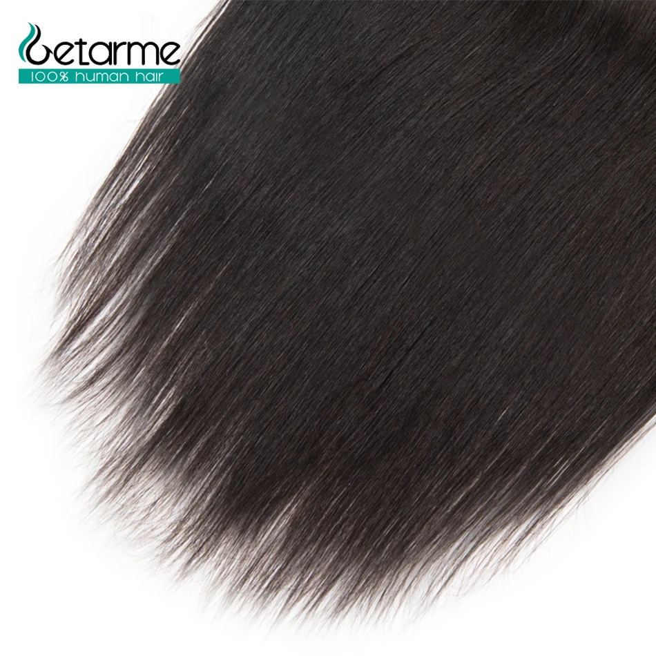 Getarme Brazilian Remy Hair Straight 13x6 Lace Frontal with Baby Hair Ear to Ear Lace Frontal Closure Human Hair Extensions