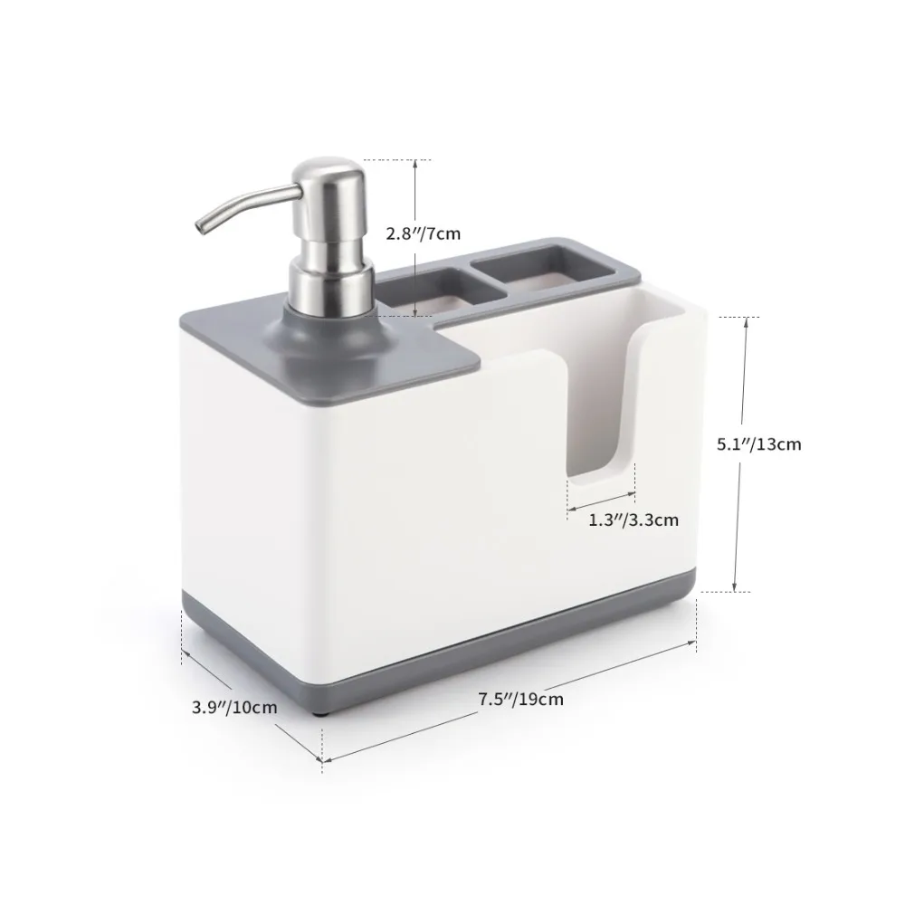 liquid soap dispenser kitchen storage rack bathroom hand washing device holder multifunction shelf cleaning accessories free global shipping