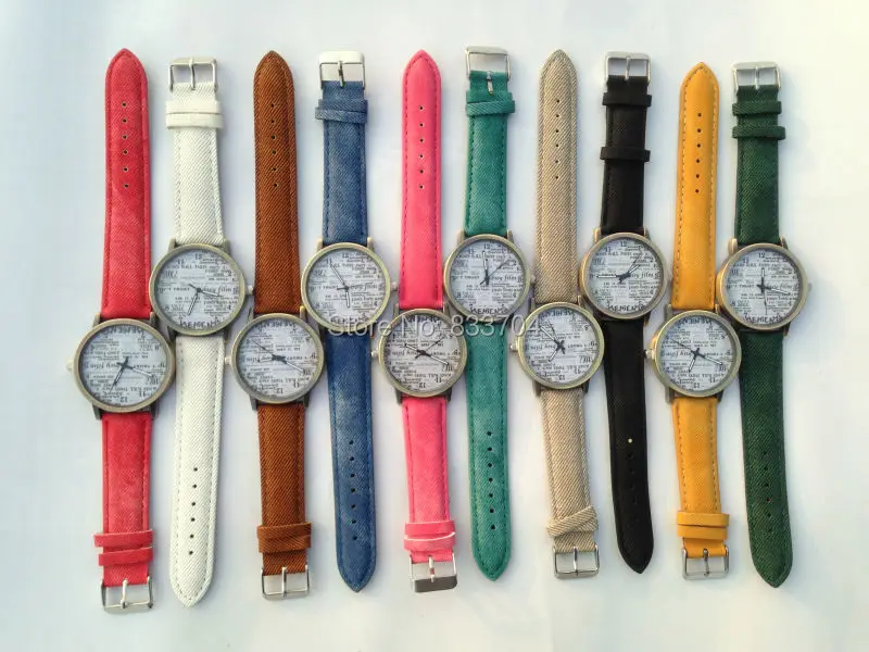 Новые популярные винтажные кварцевые часы для мужчин и женщин бронзовый цвет PU