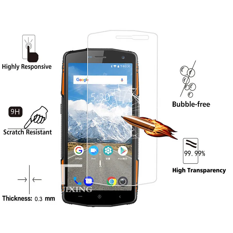 Закаленное стекло 9H для Leagoo X Rover защита экрана защитная стеклянная пленка